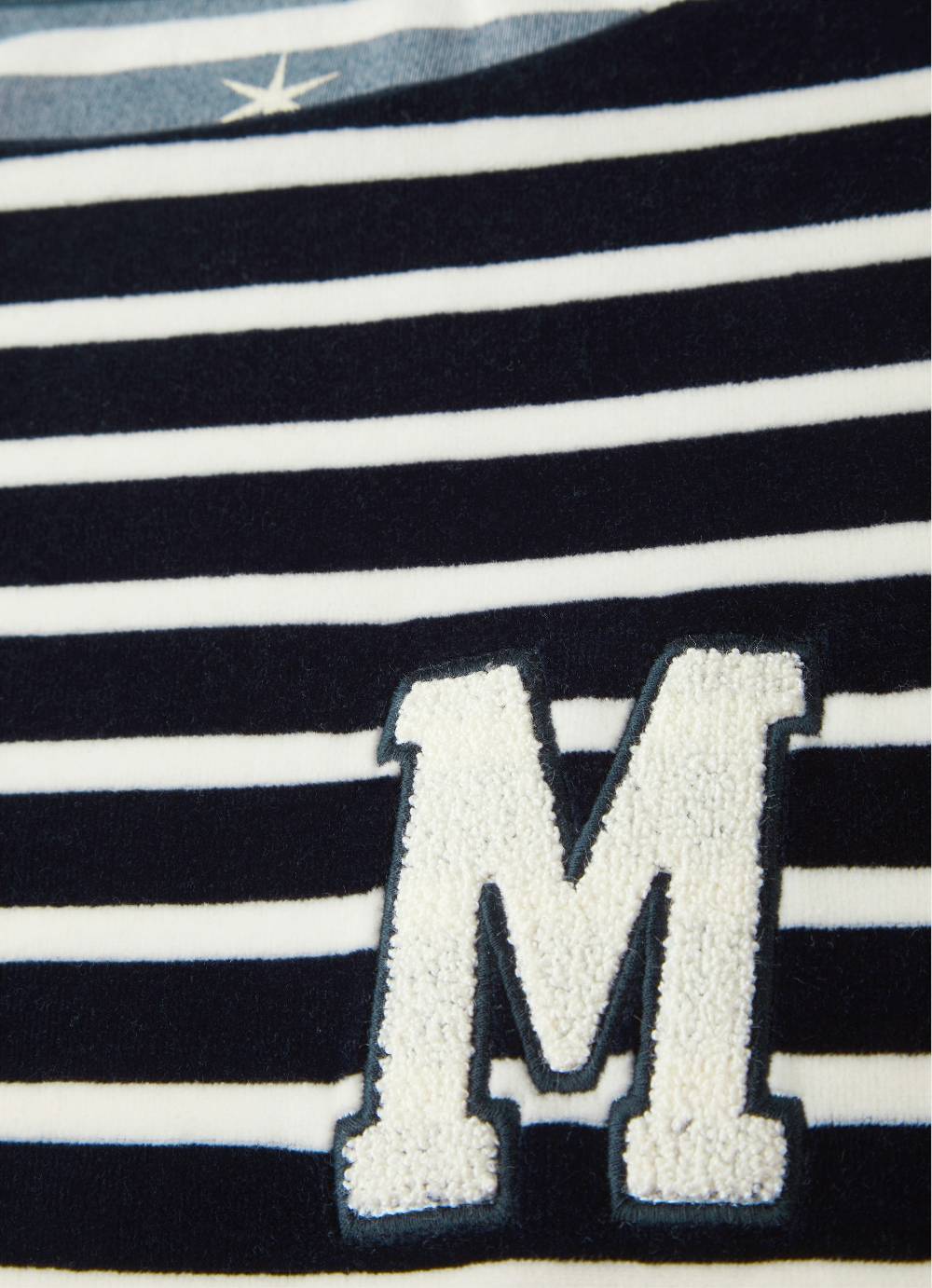 Juvia Monaco Baby Sweater Velvet Striped 50% Rabatt für begrenzte Zeit