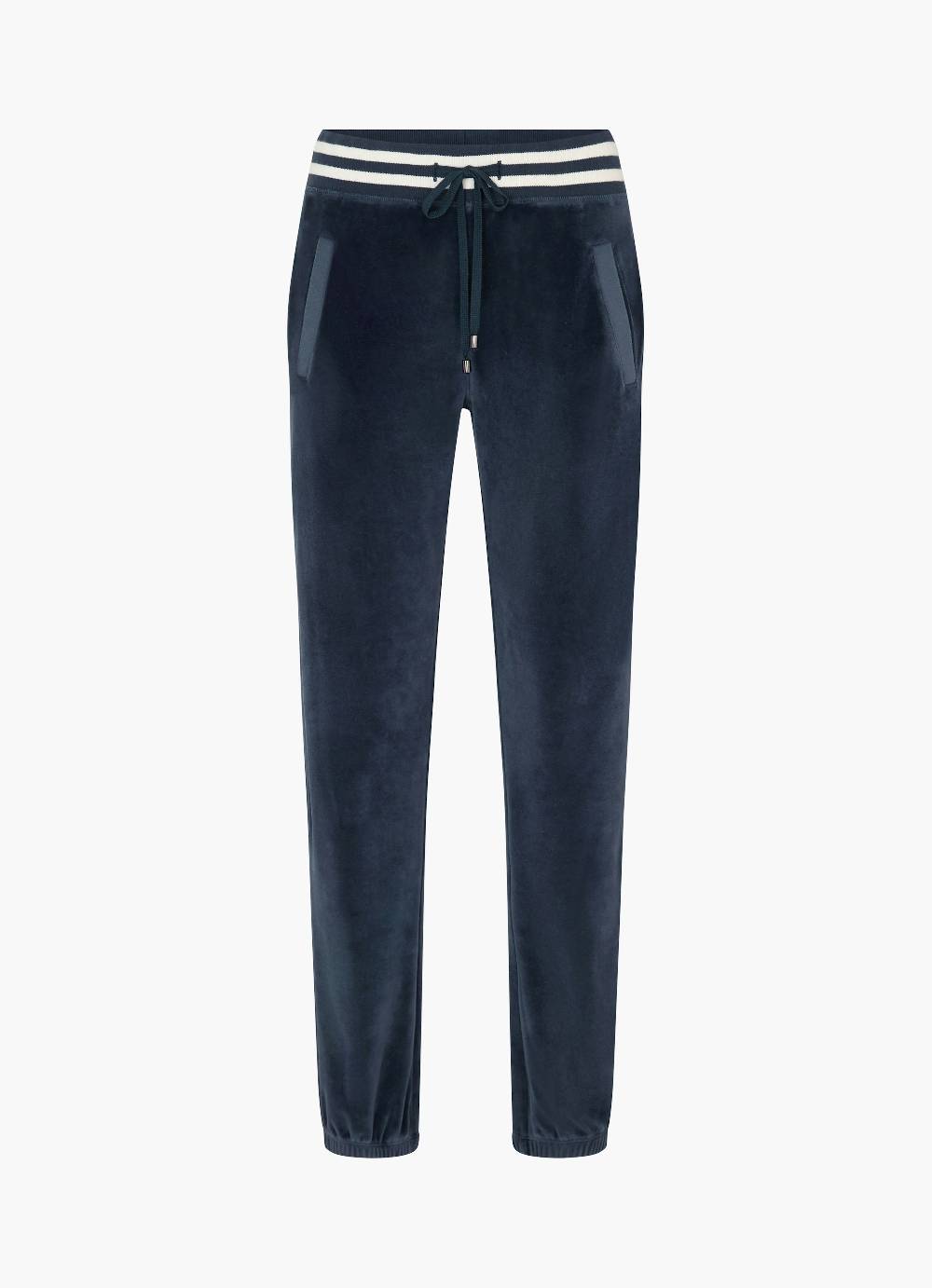 Juvia Monaco Baby Trousers Velvet Striped Flash Sale