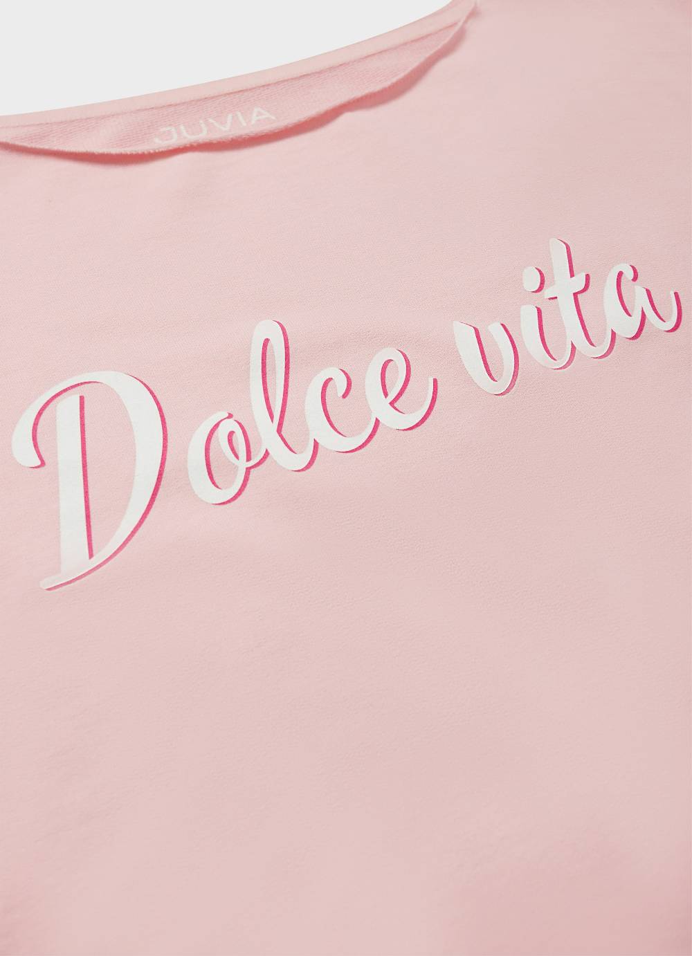 Juvia Dolce Vita Fleece Sweater Shortsleeve Exklusivangebot