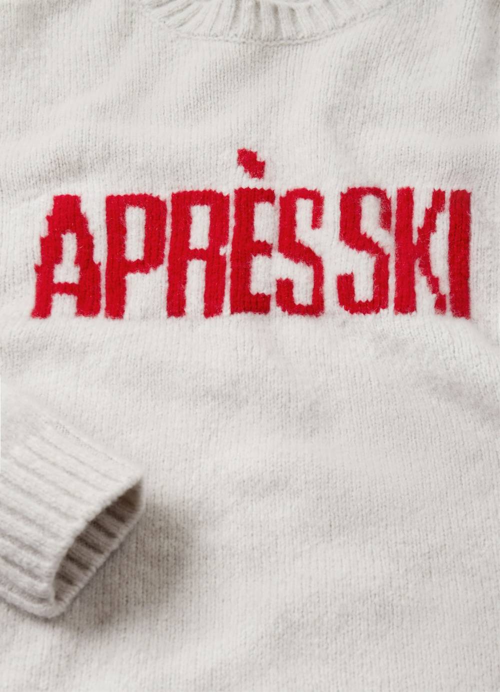Juvia Fluffy Knit Sweater Apres Ski Vatertagsangebot
