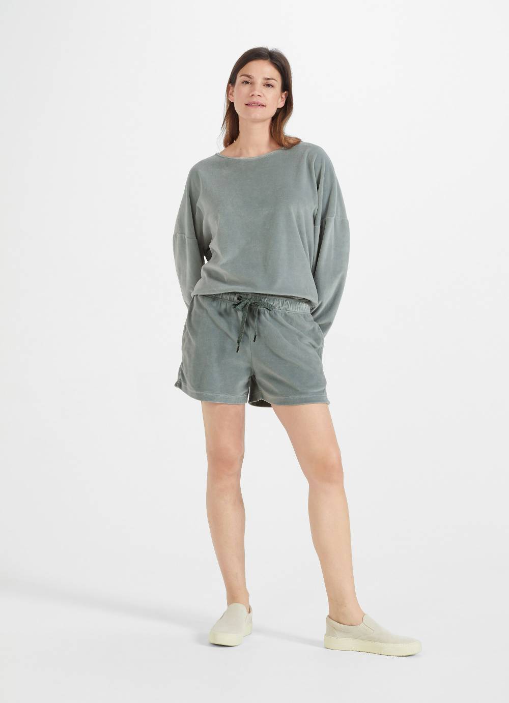 Juvia Samt - Sweatshirt Clearance-Verkauf