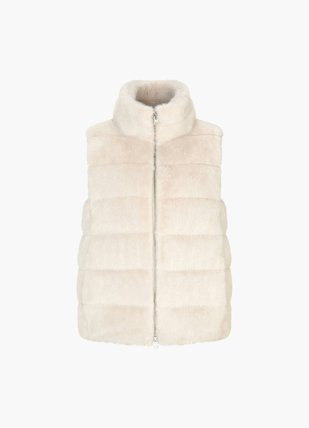Juvia Faux Fur - Daunenweste im Angebot
