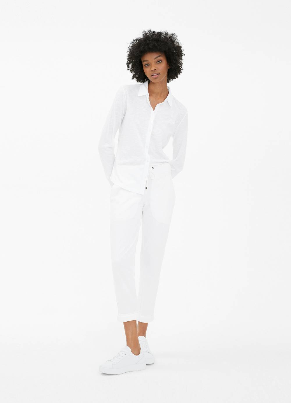 Juvia Jersey Bluse Sonderangebote