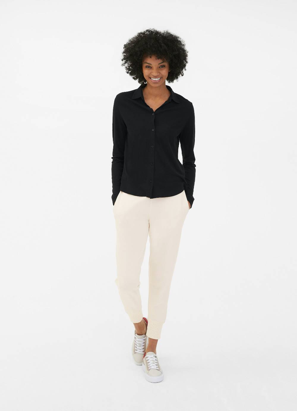 Juvia Jersey Bluse Online