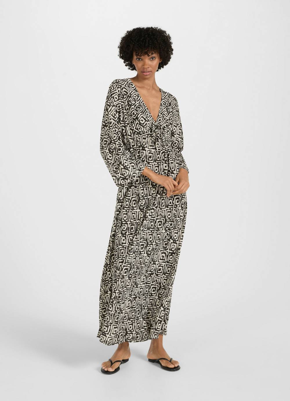 Juvia Viskose - Maxi Kleid Fabrikverkauf