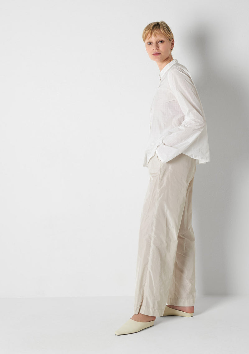 Katharina Hovman Japanbluse RIBSTOP, white Wochenangebot