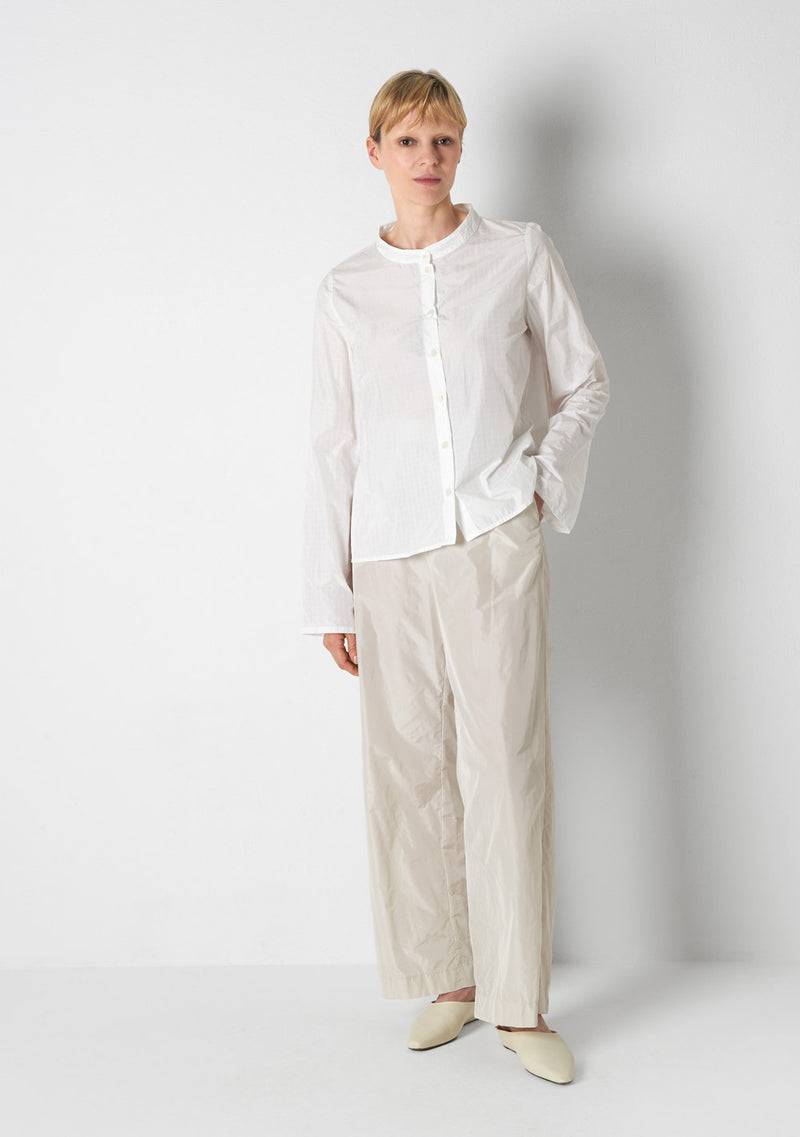 Katharina Hovman Japanbluse RIBSTOP, white Wochenangebot
