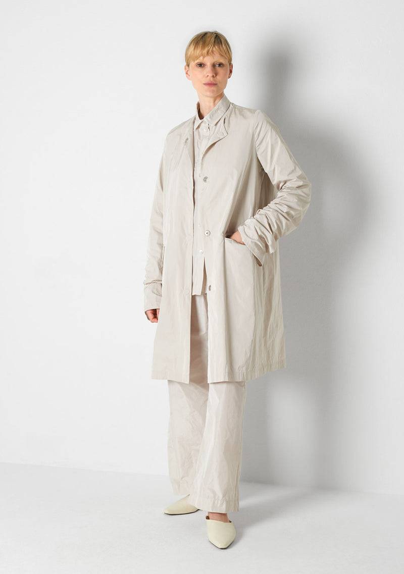 Katharina Hovman Loose Coat heavy Taffeta, marmor Neueste Stile
