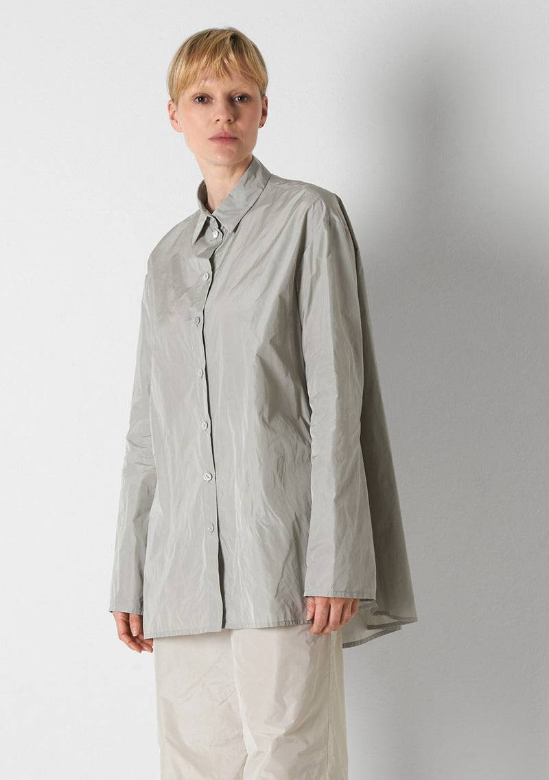 Katharina Hovman Bluse weit silver Outlet