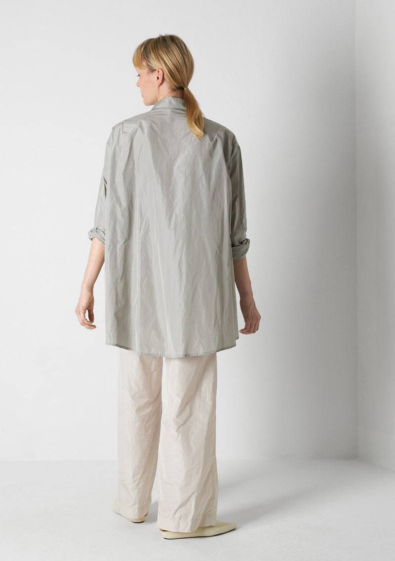 Katharina Hovman Bluse weit silver Outlet
