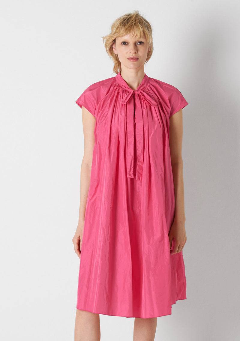 Katharina Hovman Pleats Dress flamingo Günstiger Verkauf