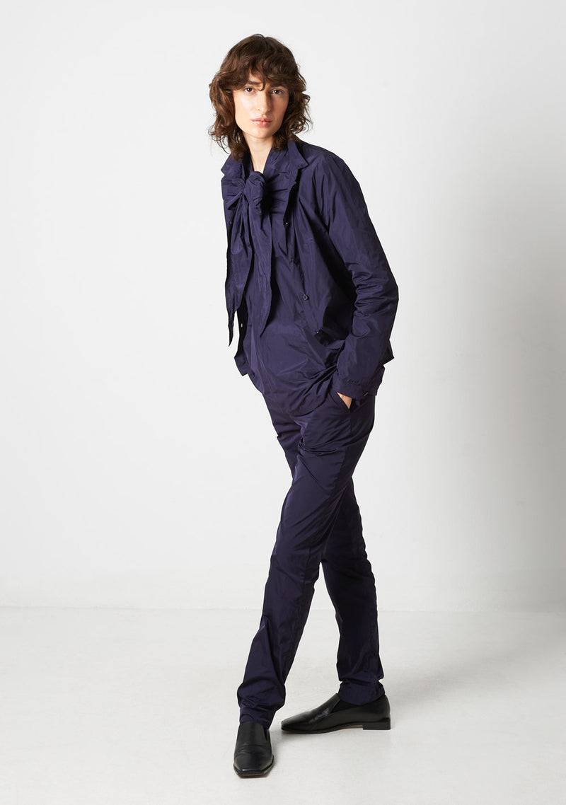 Katharina Hovman Knotted Shirt blackberry Online Outlet