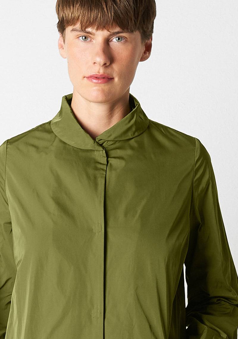 Katharina Hovman Mantel heavy Taffeta, matcha Saisonale Angebote