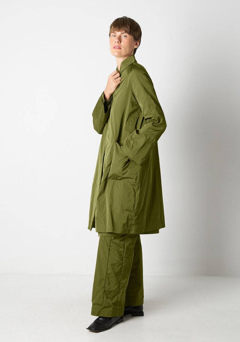 Katharina Hovman Mantel heavy Taffeta, matcha Saisonale Angebote