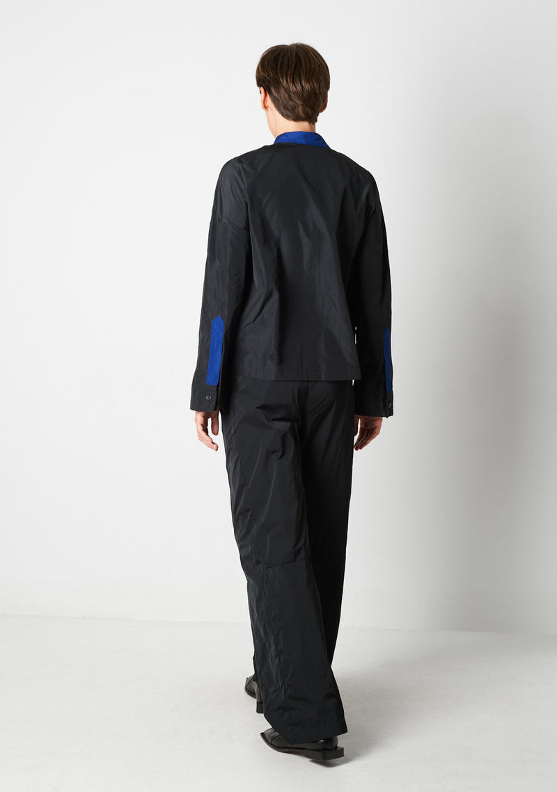 Katharina Hovman Kimonobluse black/royal VIP-Rabatte