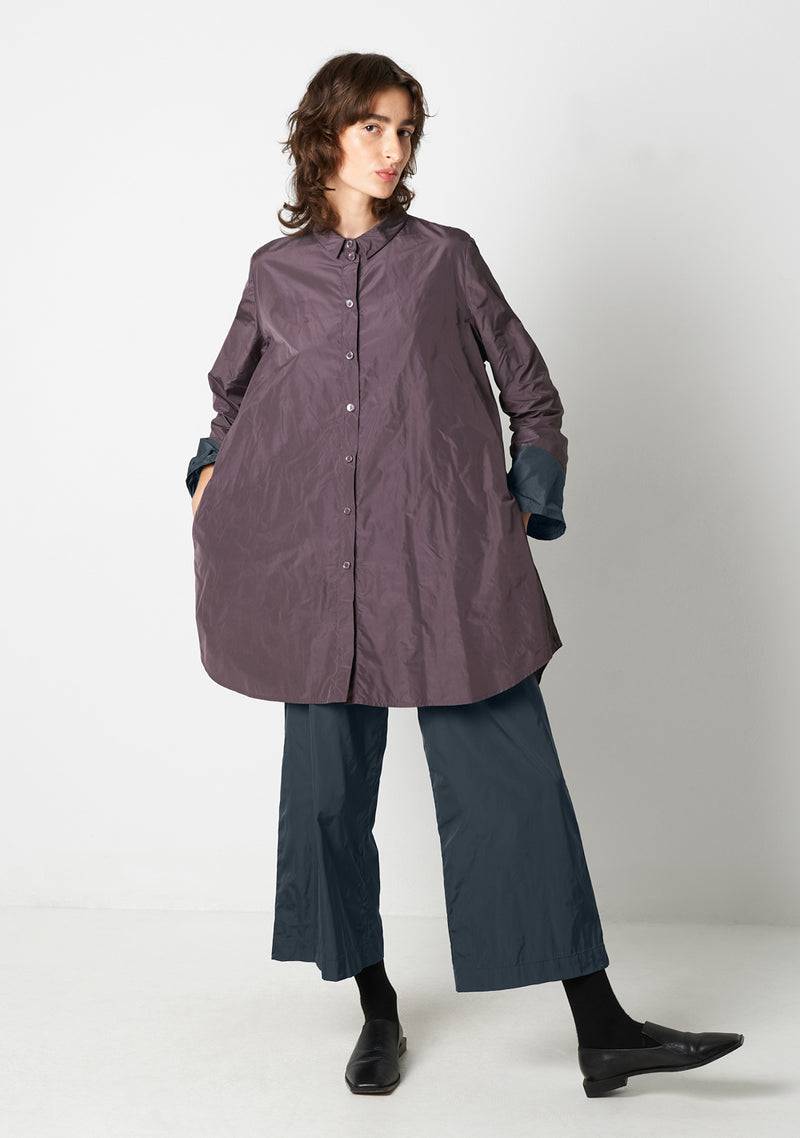 Katharina Hovman Oversizebluse mauve/antra JETZT KAUFEN
