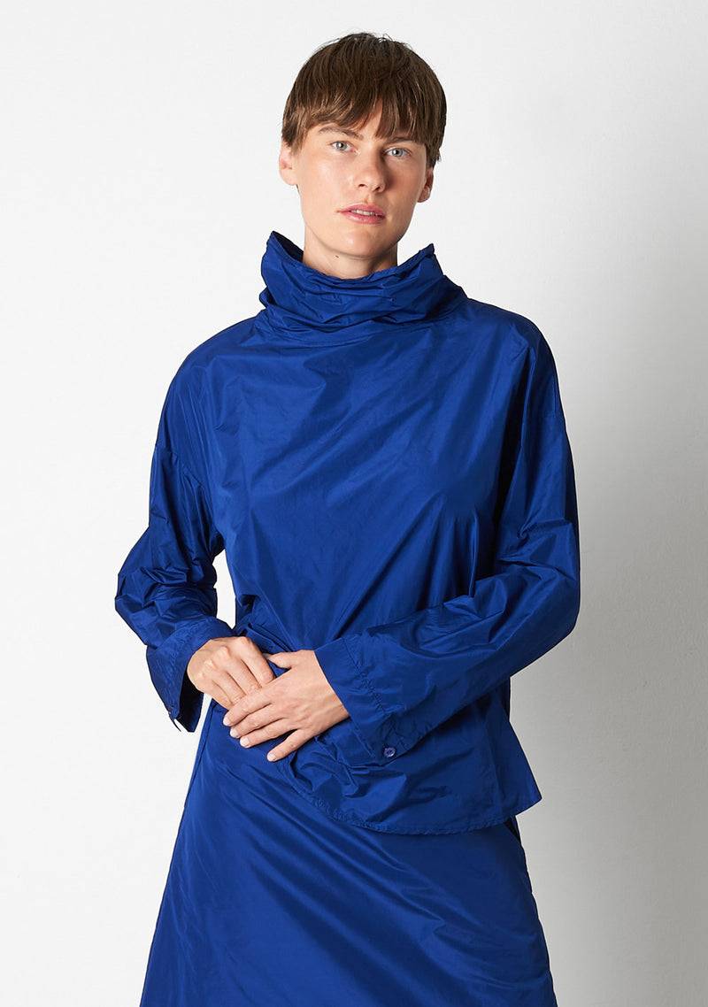 Katharina Hovman Shirt kurz royal blue Neueste Stile