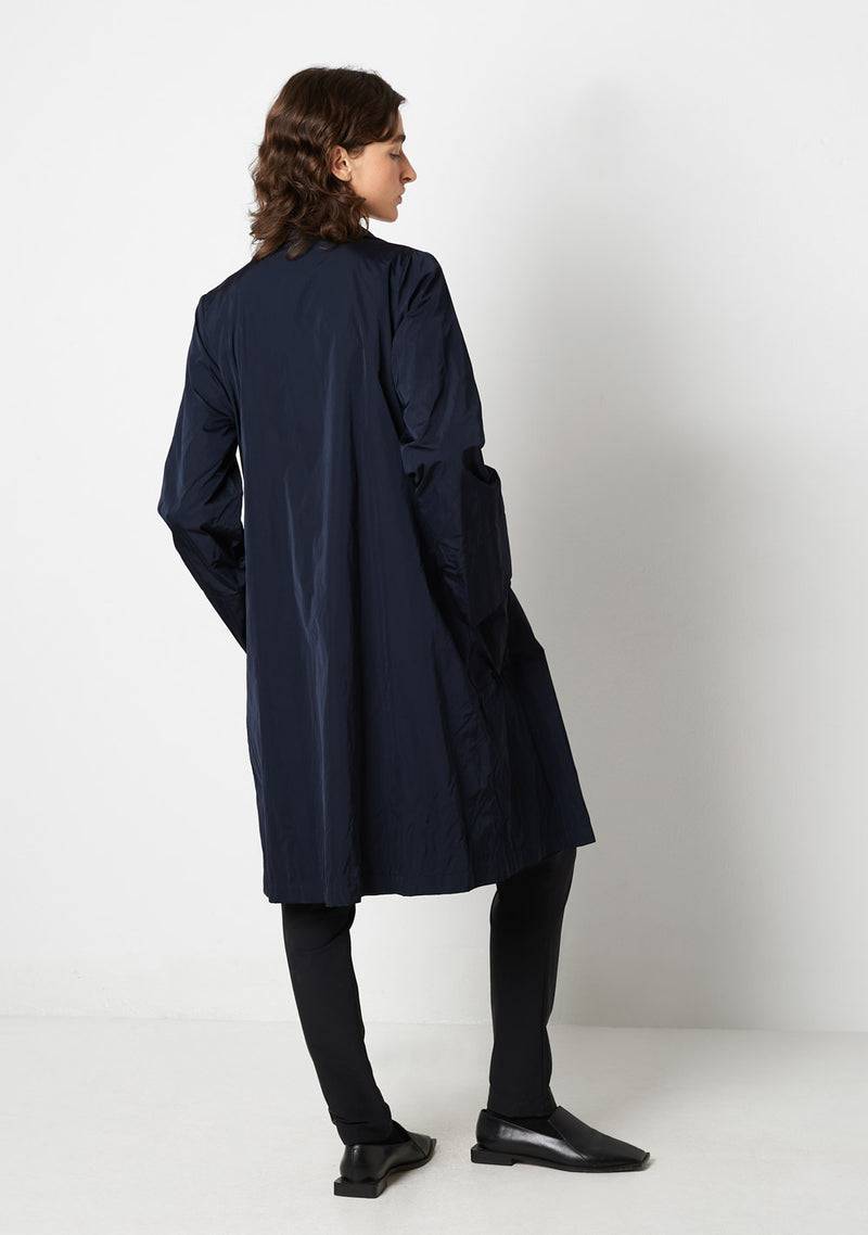 Katharina Hovman Mantel heavy Taffeta, night Letzter Tag