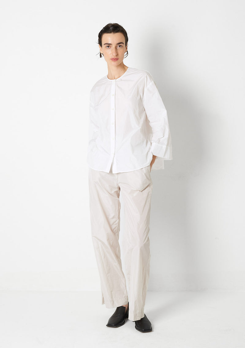 Katharina Hovman Big Blouse Short white 50% Rabatt mit kostenlosem Versand