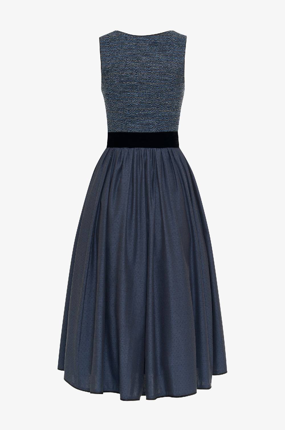 Kinga Mathe Dirndl Palamos in Nachtblau Blitzangebot