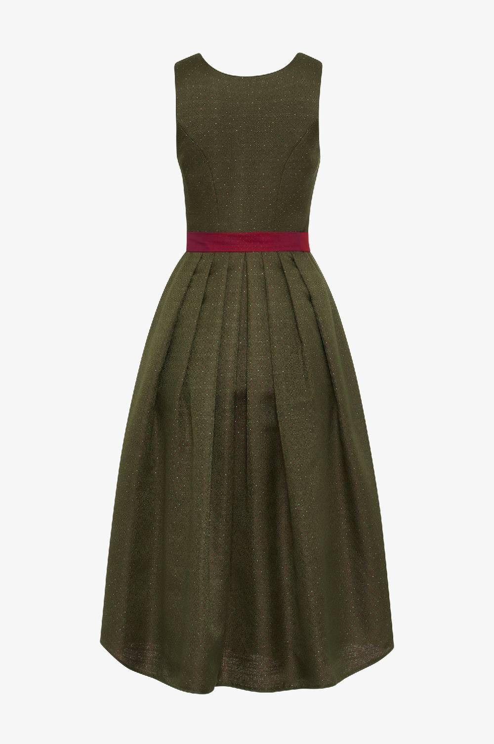 Kinga Mathe Dirndl Merle in Olive VIP-Rabatte