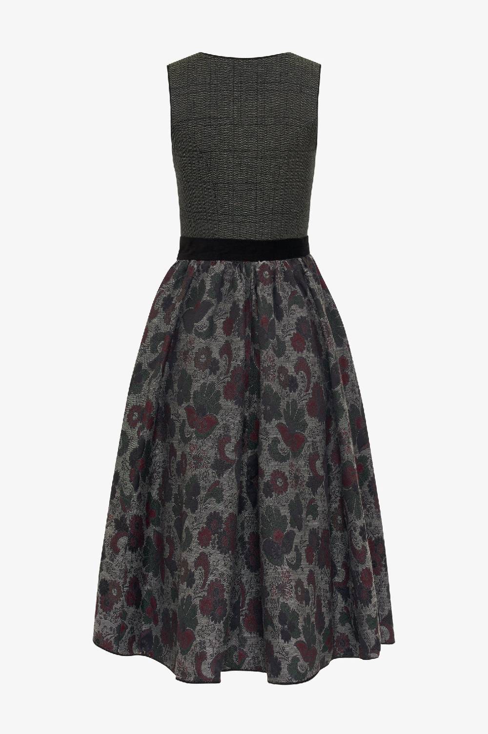 Kinga Mathe Dirndl Lausanne in Olive Kostenlose Rückgabe