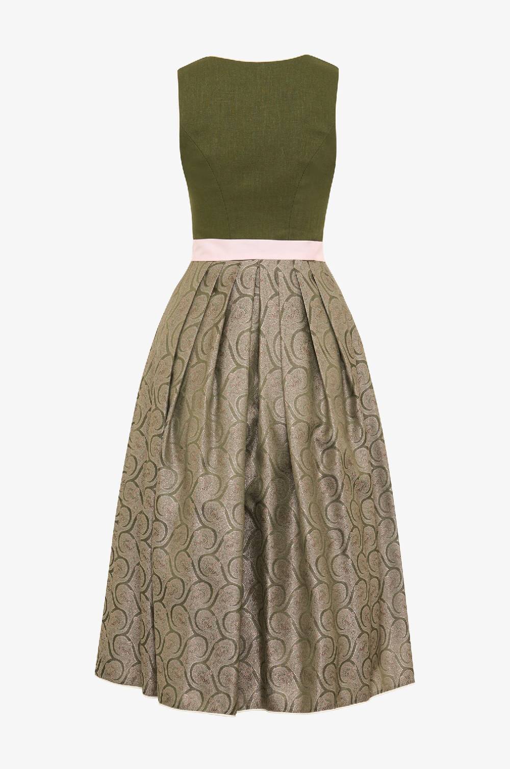 Kinga Mathe Dirndl Marina in Olive Kostenloser Versand international