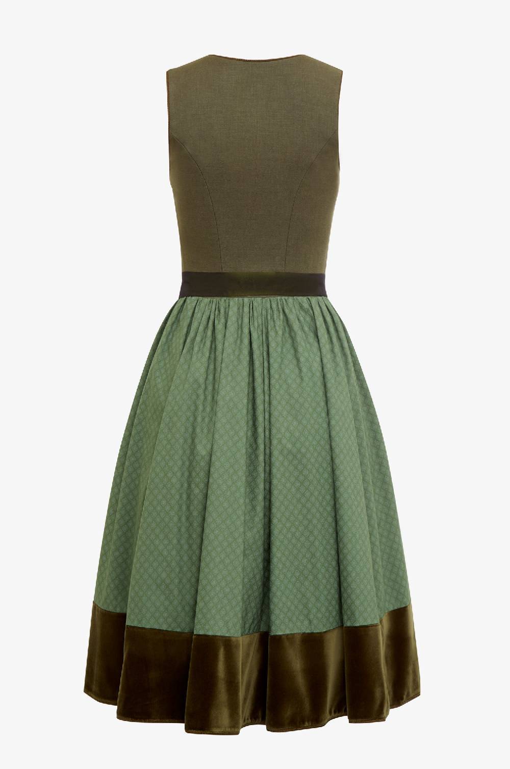 Kinga Mathe Jubiläumsdirndl in Olive Exklusivangebot