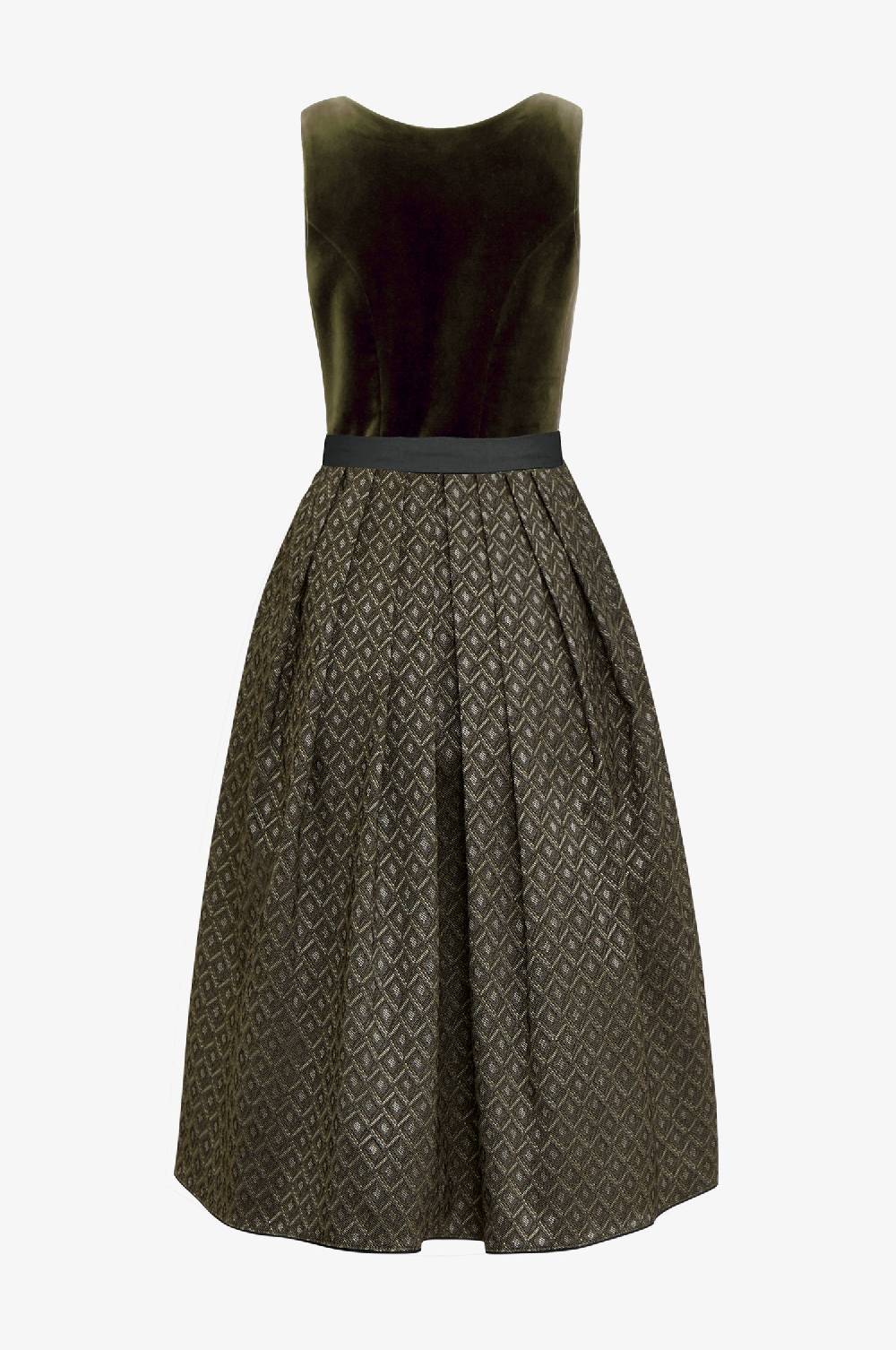 Kinga Mathe Dirndl Enola in Olive Bestseller
