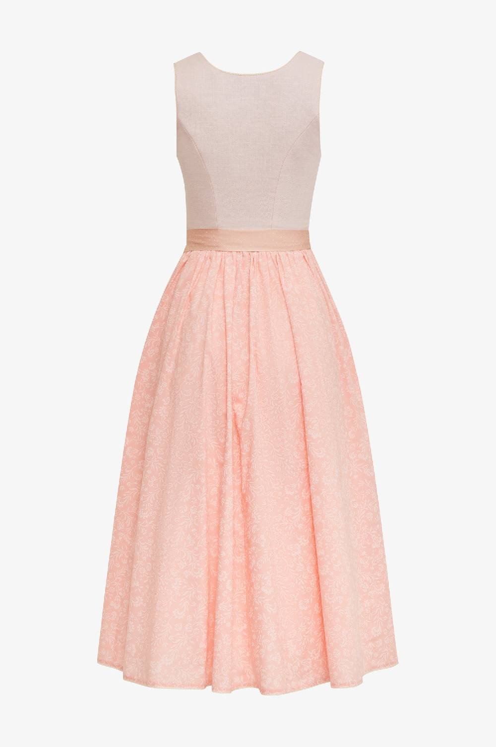 Kinga Mathe Dirndl Almeria in Peach Super Sparpreis