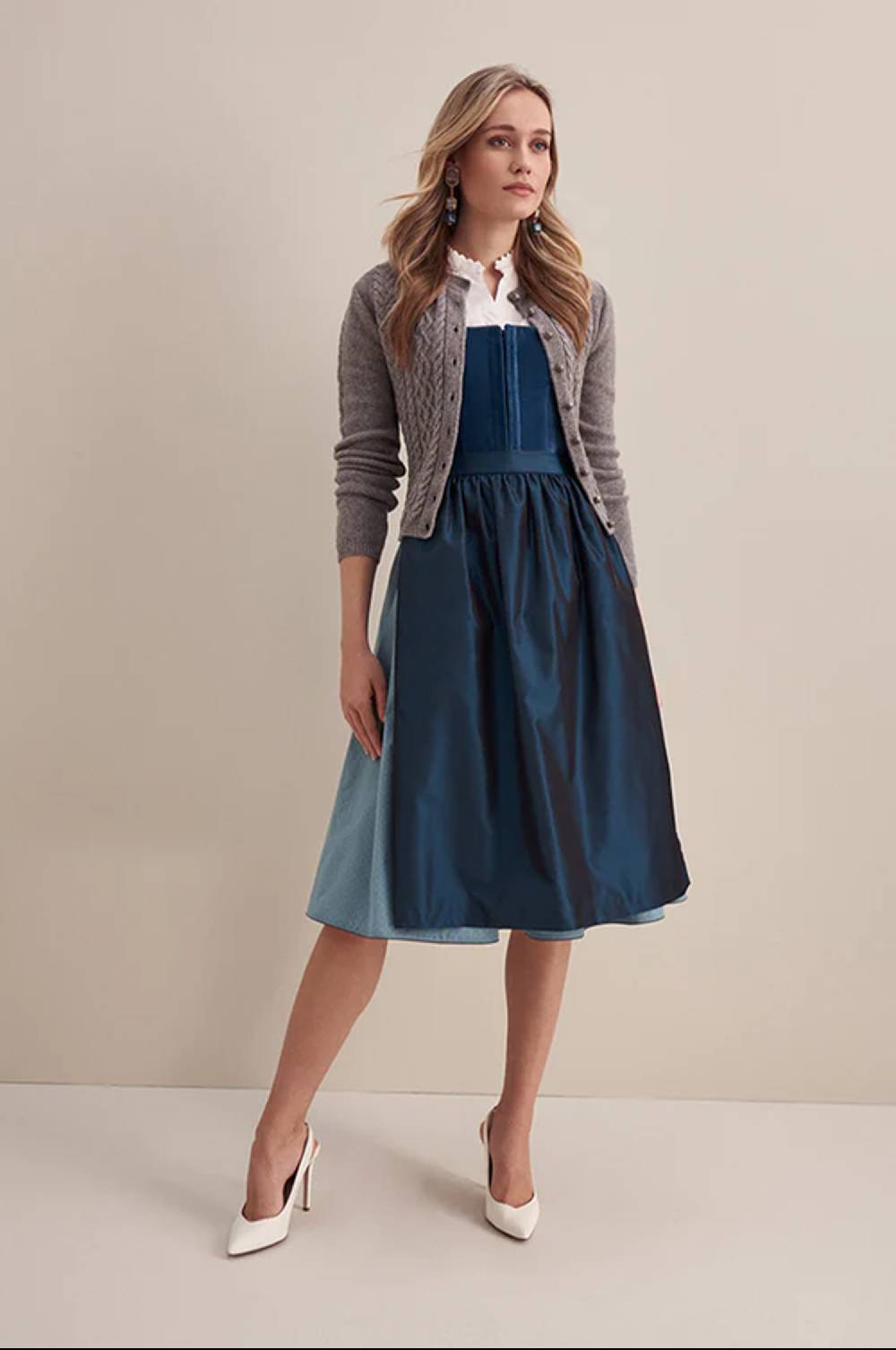 Kinga Mathe Dirndl Alice in cyan Begrenzt auf 3 Tage