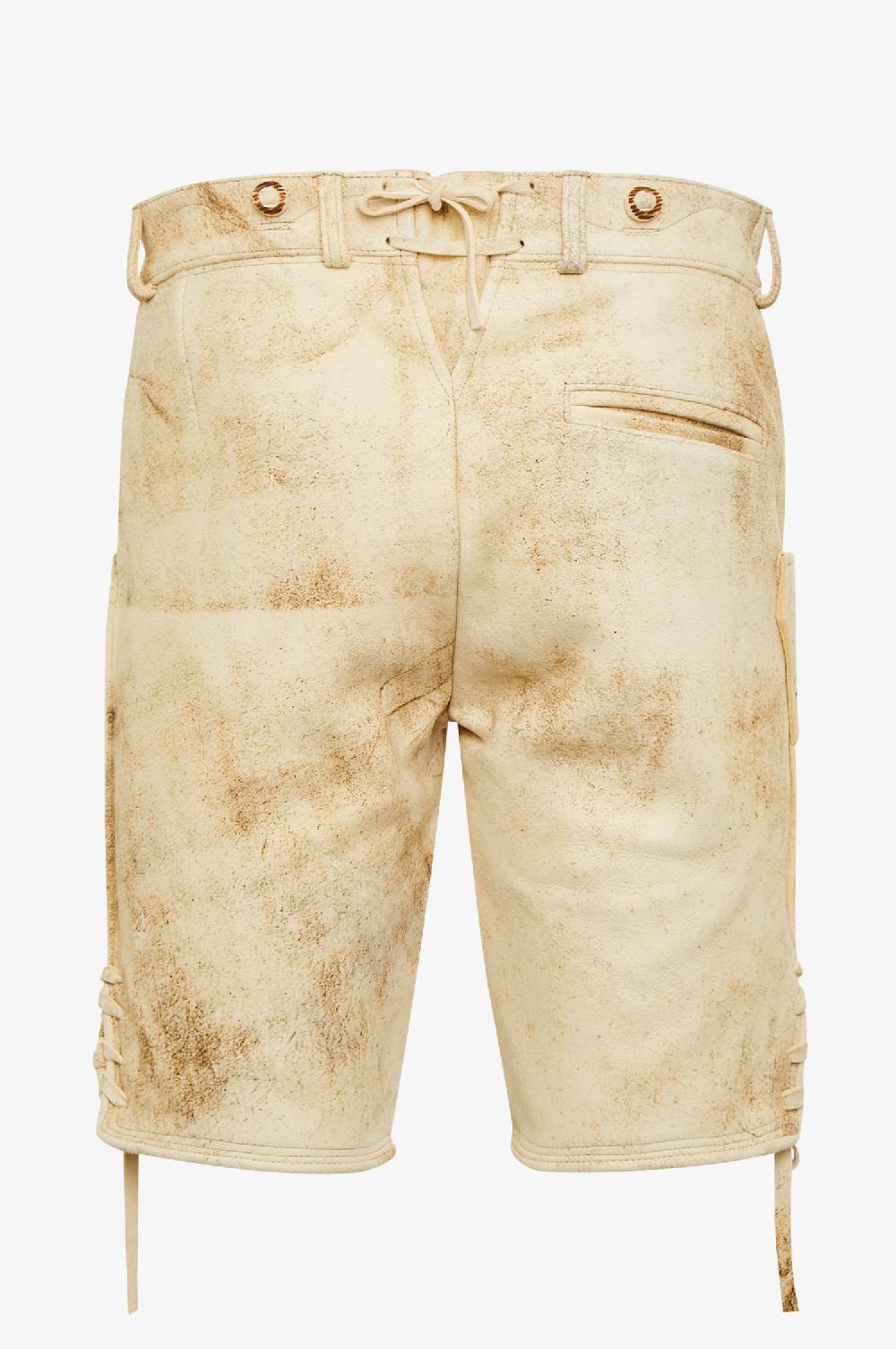 Kinga Mathe Ziegen Lederhose Ludwig in Champagner Top Angebot