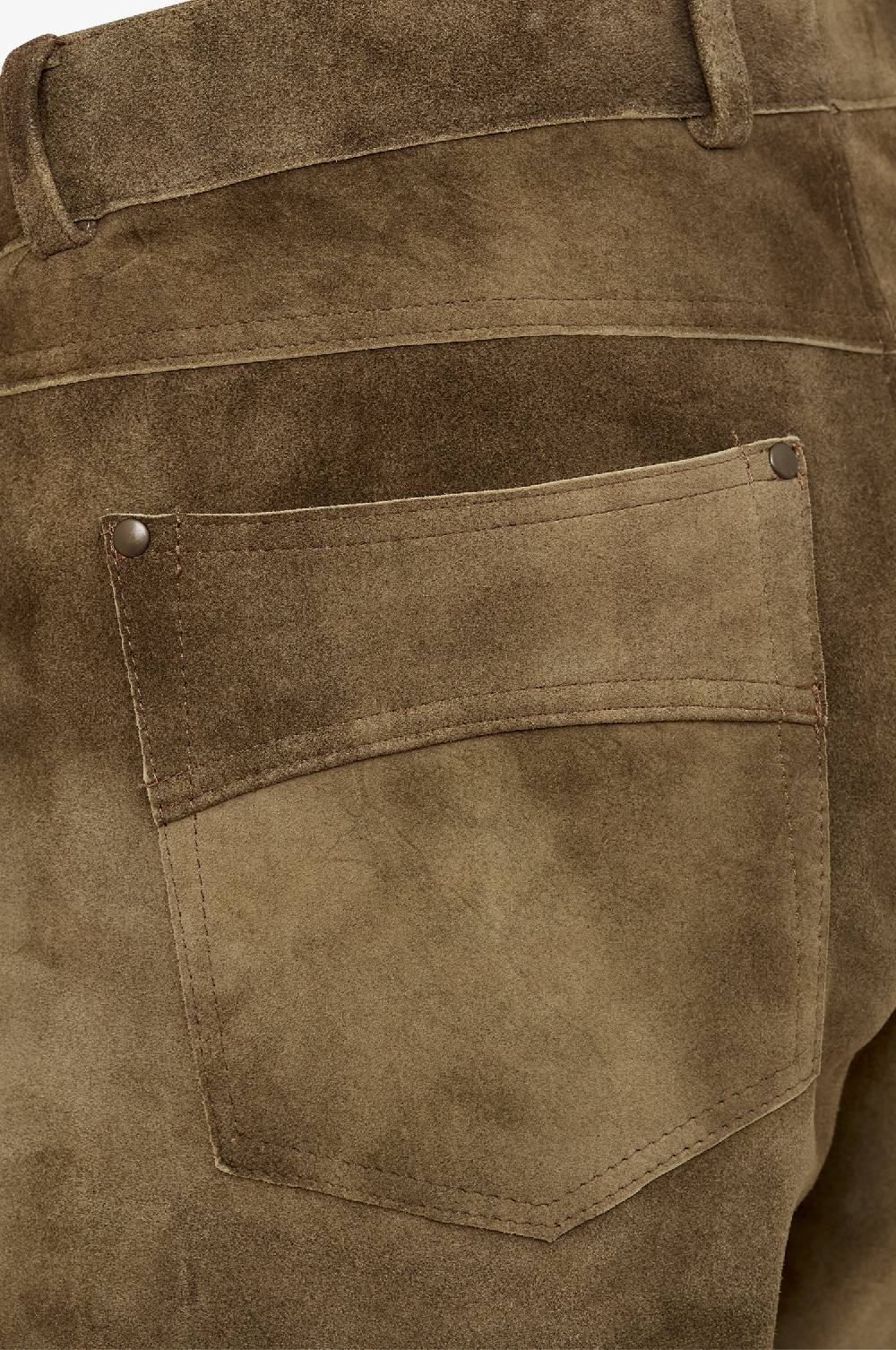 Kinga Mathe Ziegen Lederhose Filip in Grau Zeitlich begrenztes Angebot