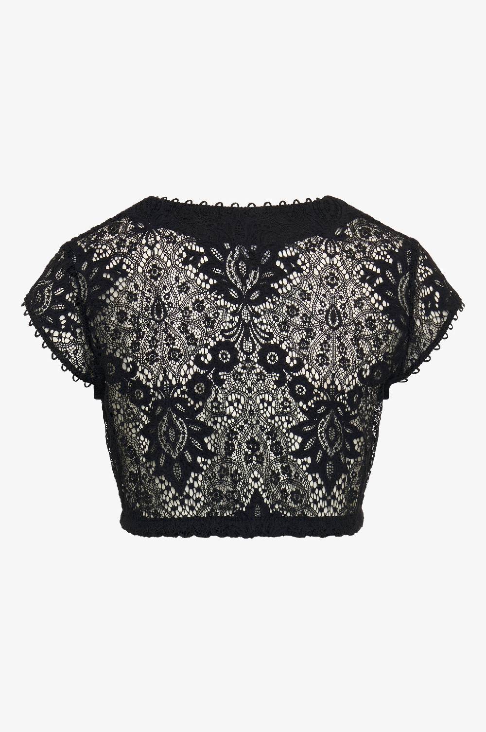Kinga Mathe Dirndlbluse Samantha in Schwarz 2025