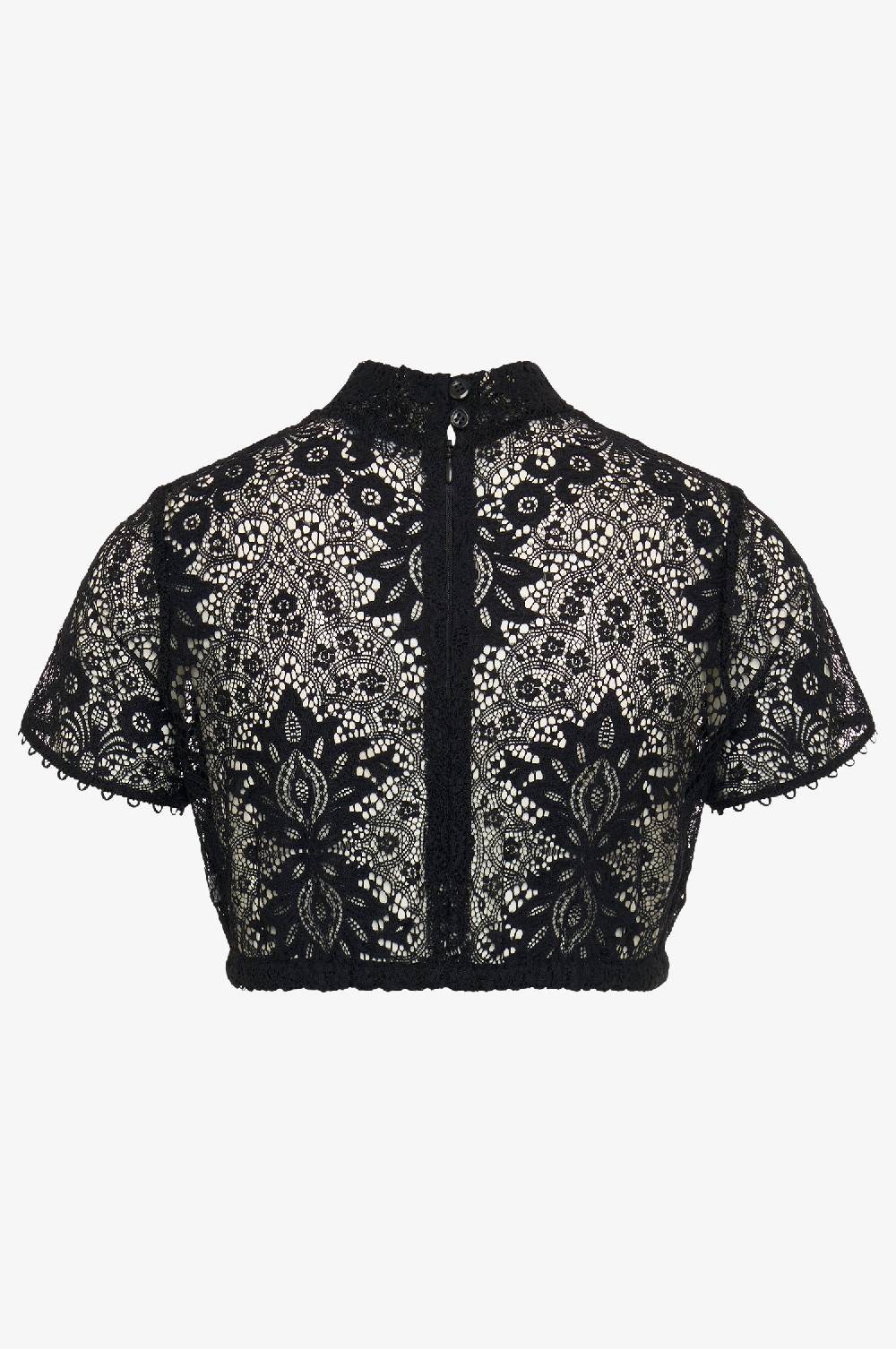 Kinga Mathe Dirndlbluse Inga in Schwarz Outlet