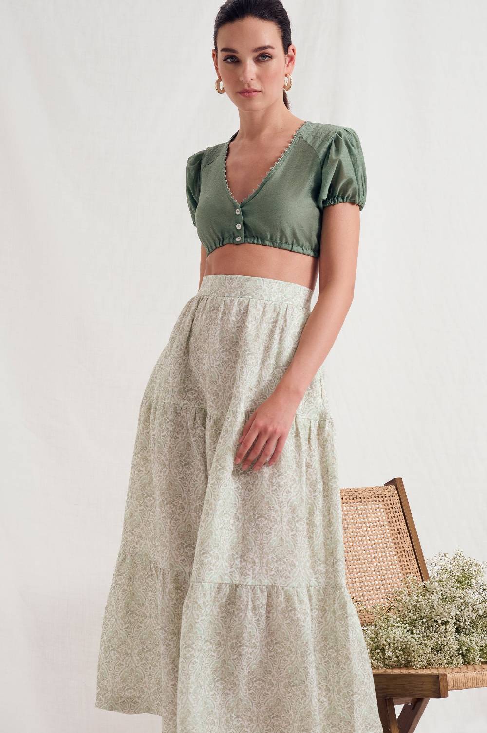 Kinga Mathe Rock Sandra in Mint Cyber Monday