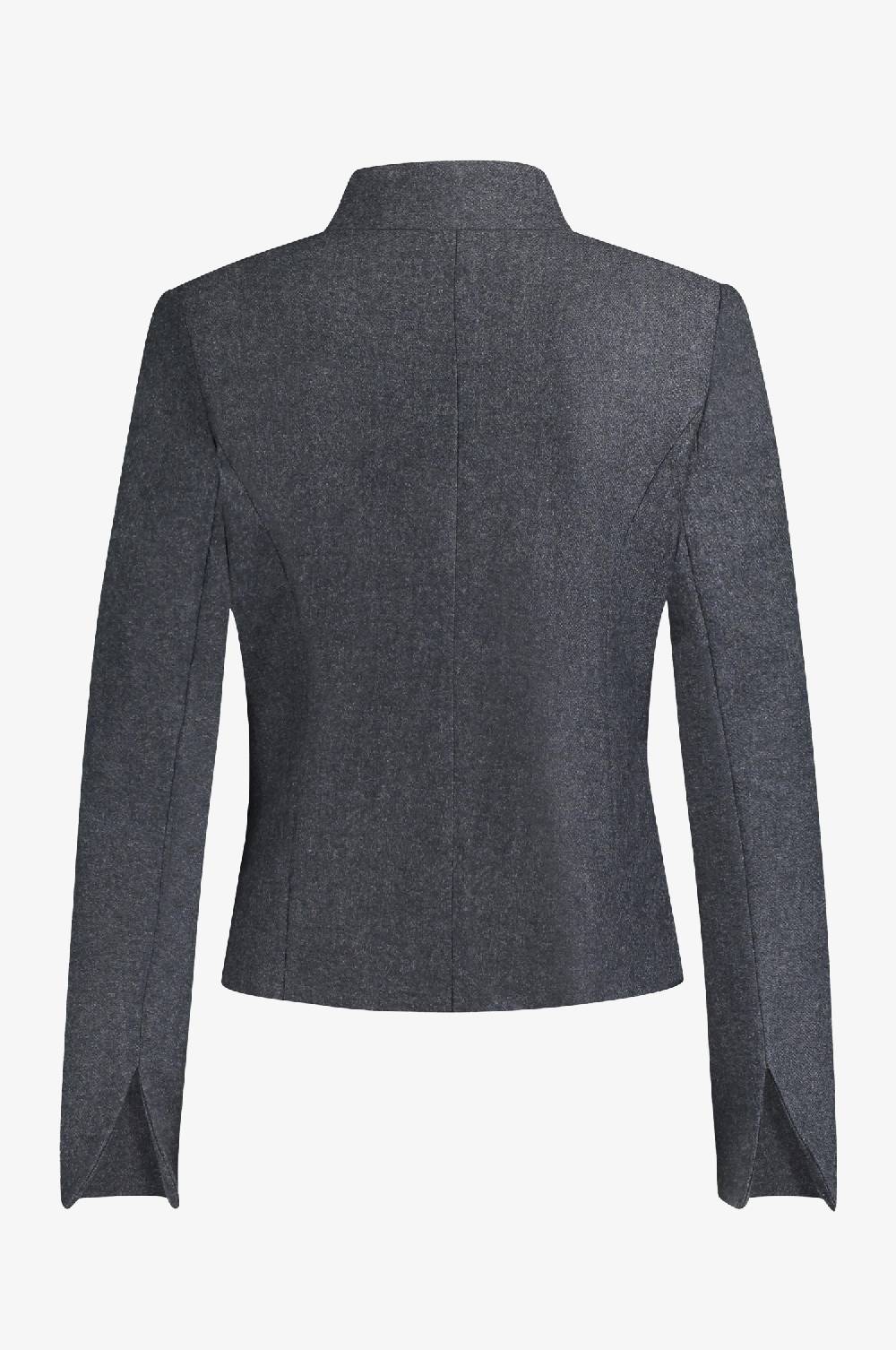 Kinga Mathe Jacke Constanze aus Schurwolle in Anthrazit Bis zu 60% Rabatt