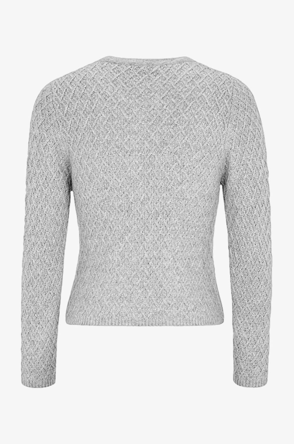 Kinga Mathe Cashmere Strickjacke Flora in Grau Bis zu 55% Rabatt