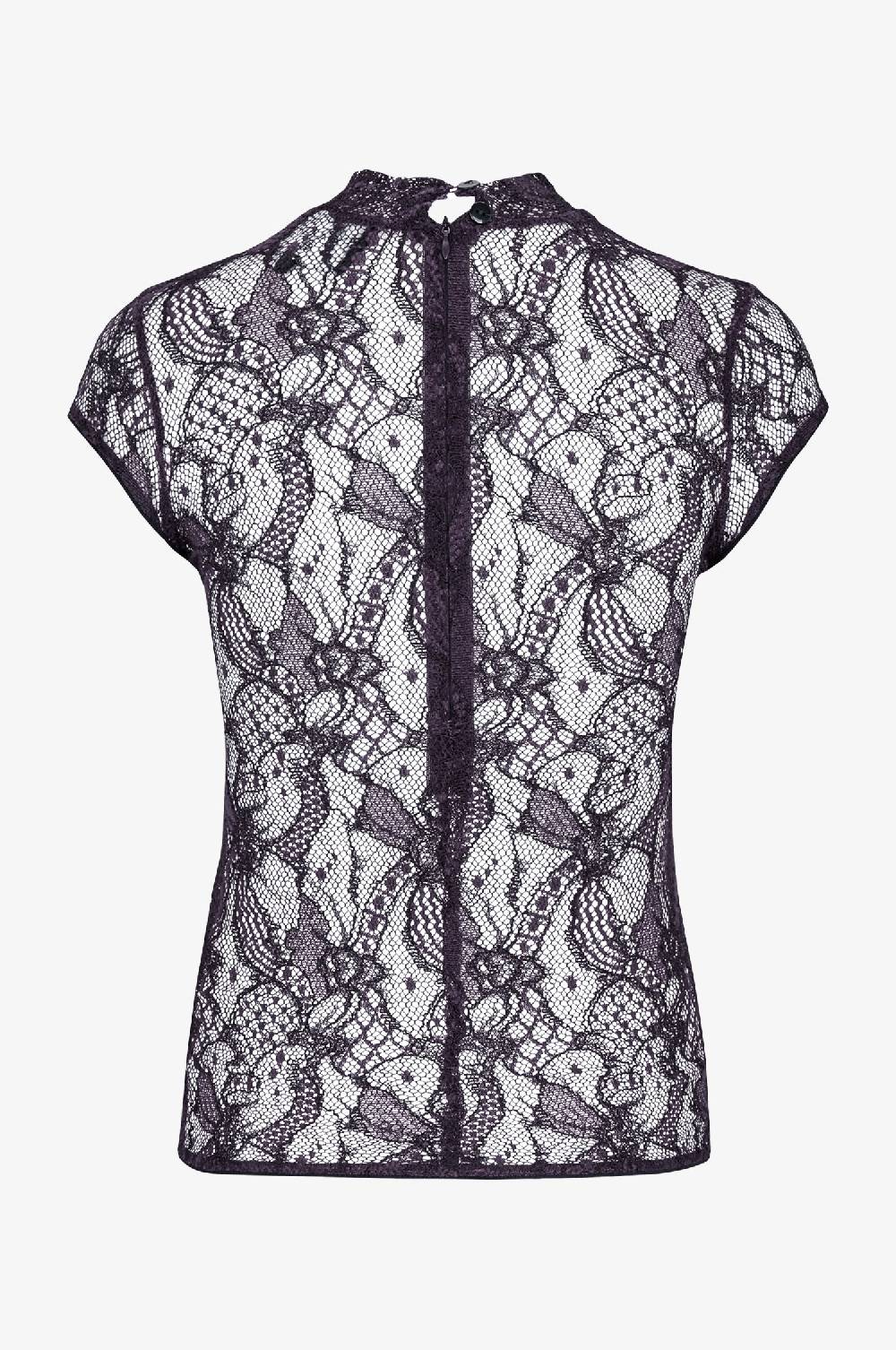 Kinga Mathe Top Charlotte in Aubergine 50% Rabatt für begrenzte Zeit