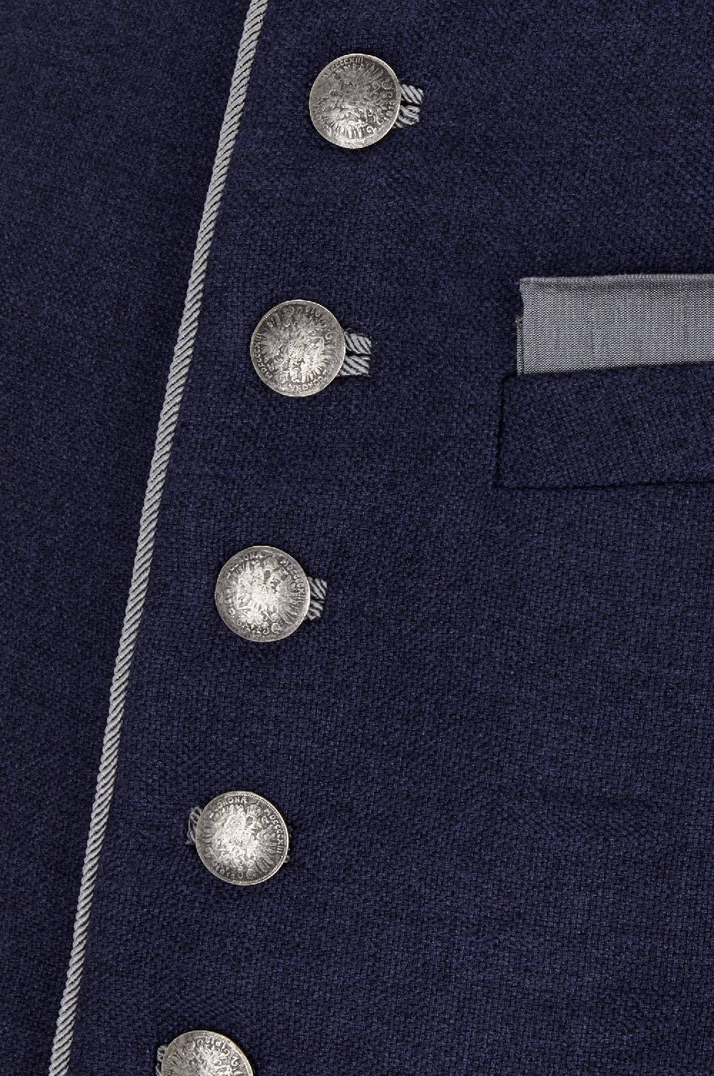 Kinga Mathe Gilet Nick aus Wolle in Marine Flash Sale