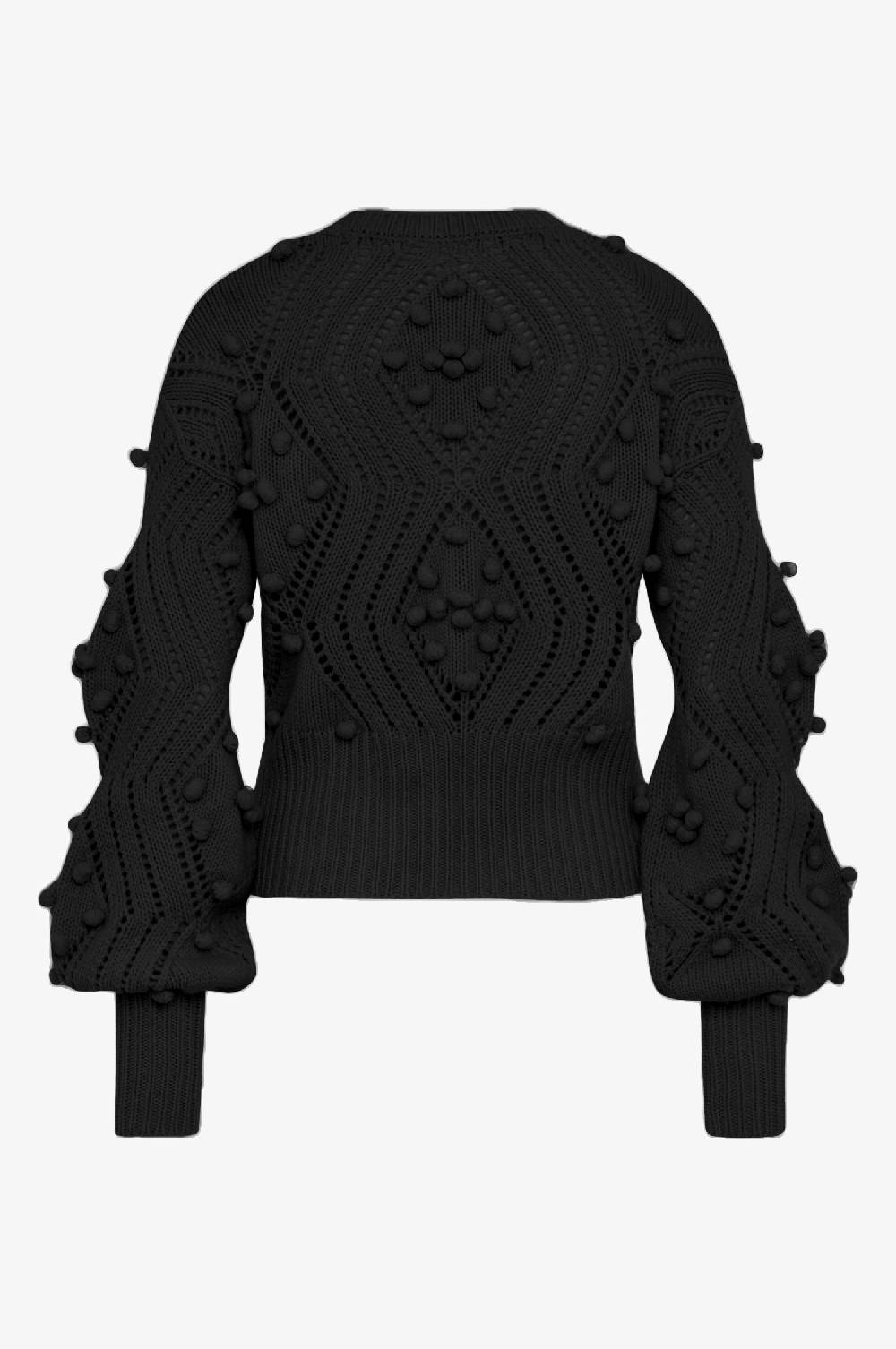 Kinga Mathe Cashmere Pullover Thea in Schwarz Top Angebot