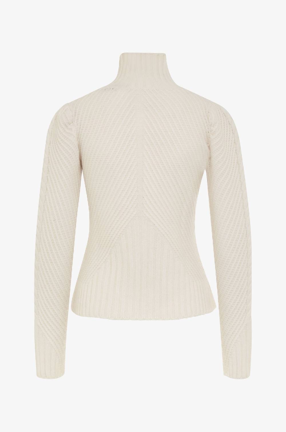 Kinga Mathe Cashmere Pullover Clara in Ivory Neuheiten