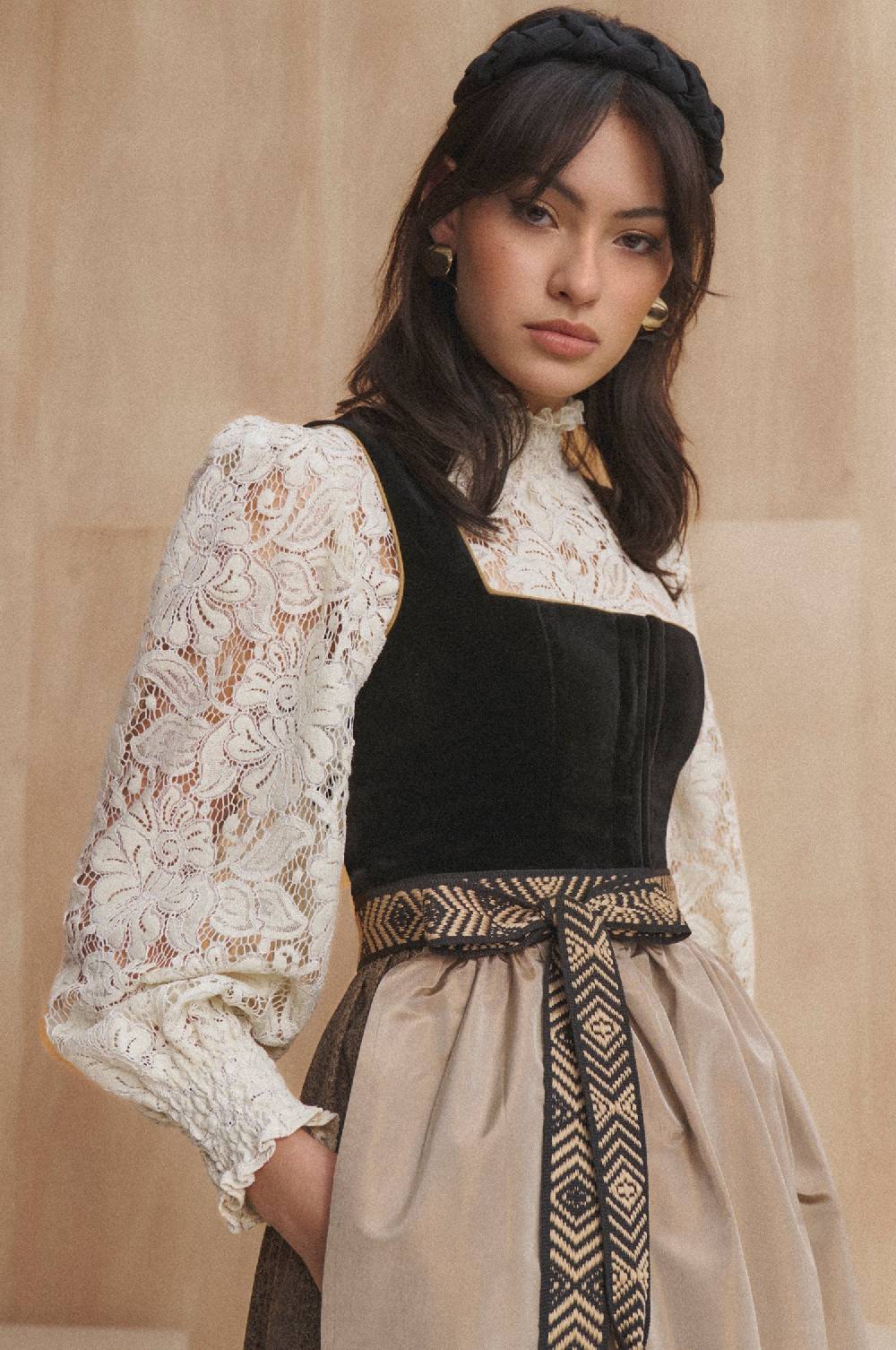 Kinga Mathe Bluse Aurelia in Ivory Wochenangebot
