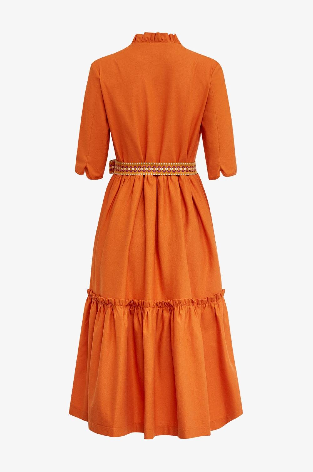 Kinga Mathe Kleid Sue in Orange Letzte 3 Tage