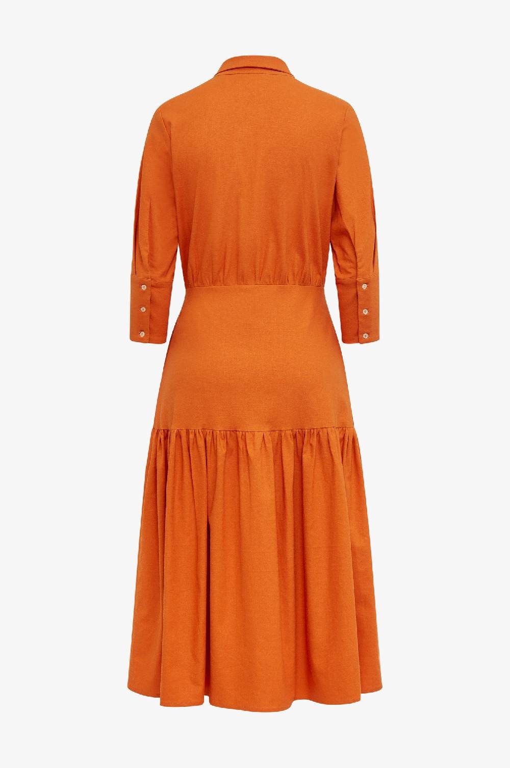 Kinga Mathe Kleid Tami in Orange Bis zu 60% Rabatt
