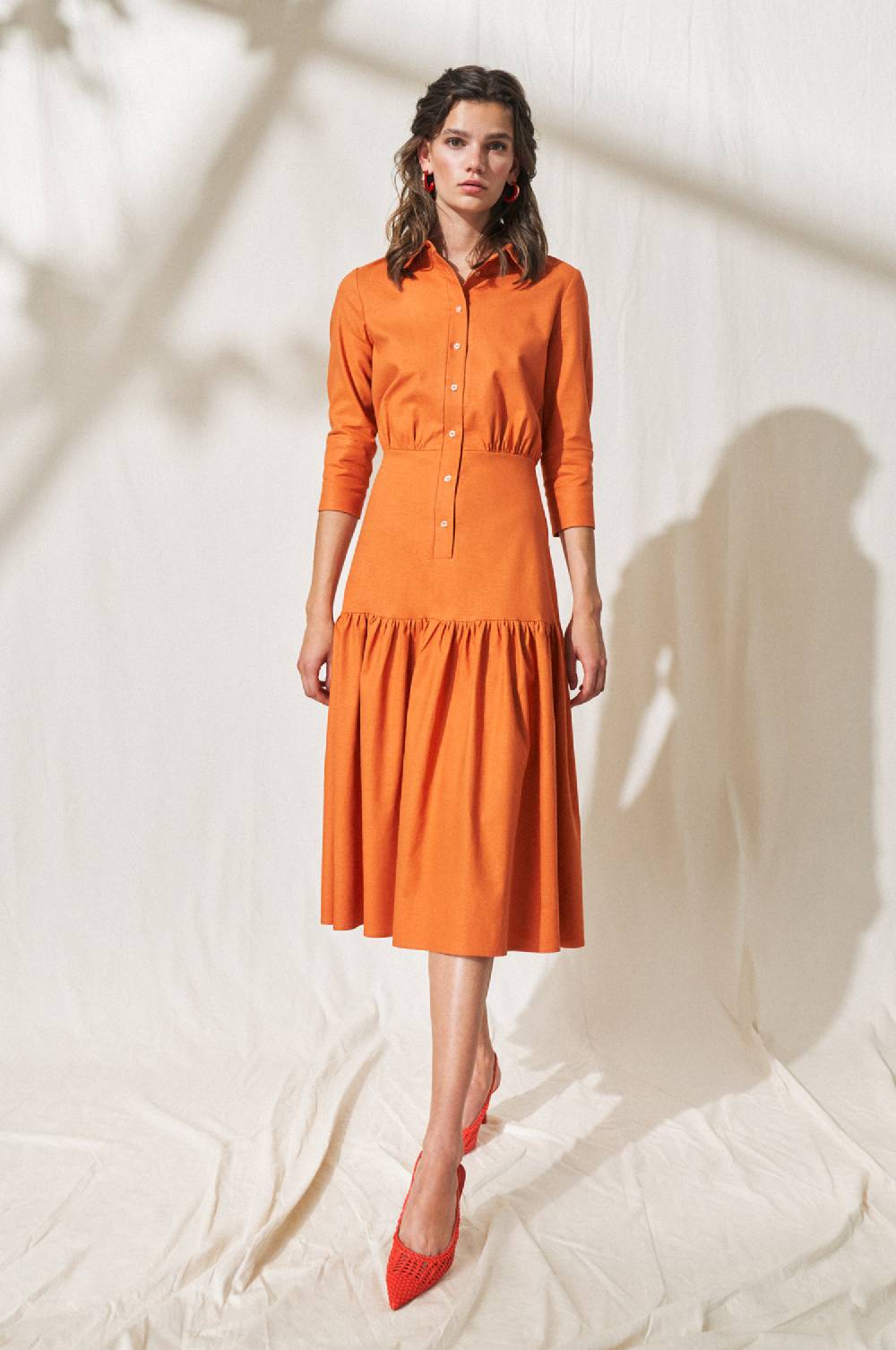 Kinga Mathe Kleid Tami in Orange Bis zu 60% Rabatt