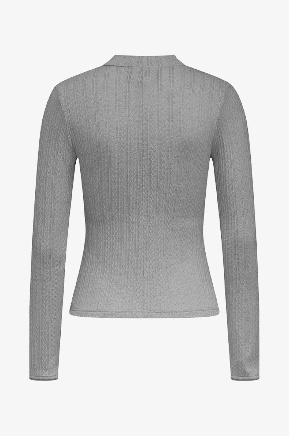 Kinga Mathe Top Jana in Grau Valentinstagsangebot