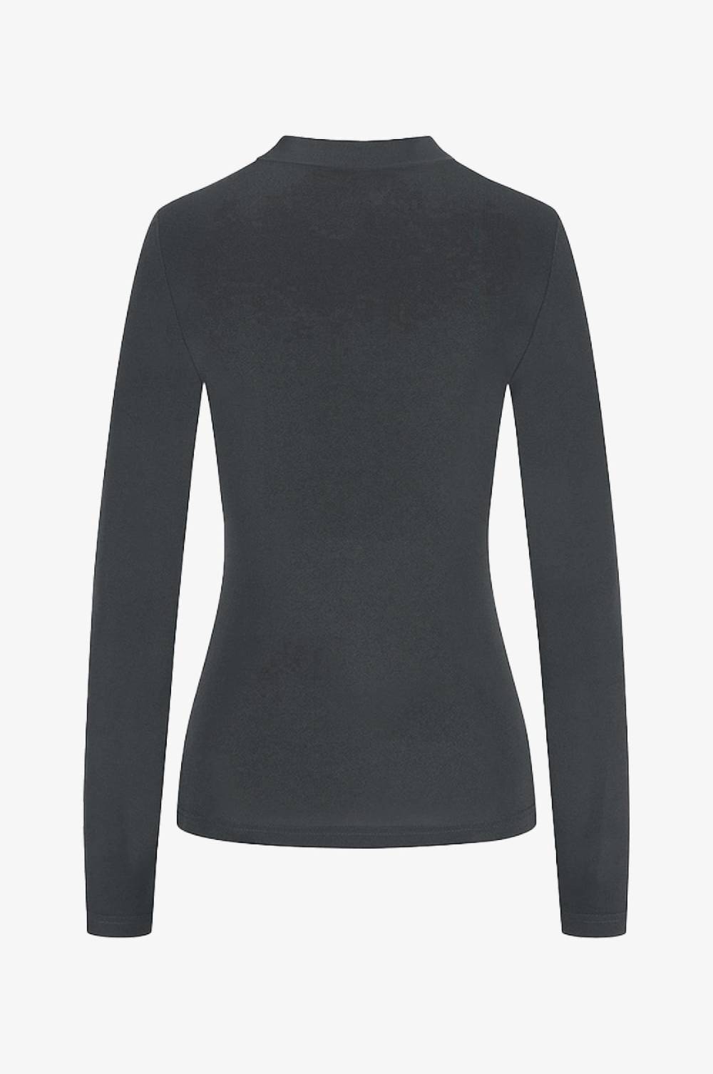 Kinga Mathe Jersey-Top Jana in Anthrazit Lagerräumung