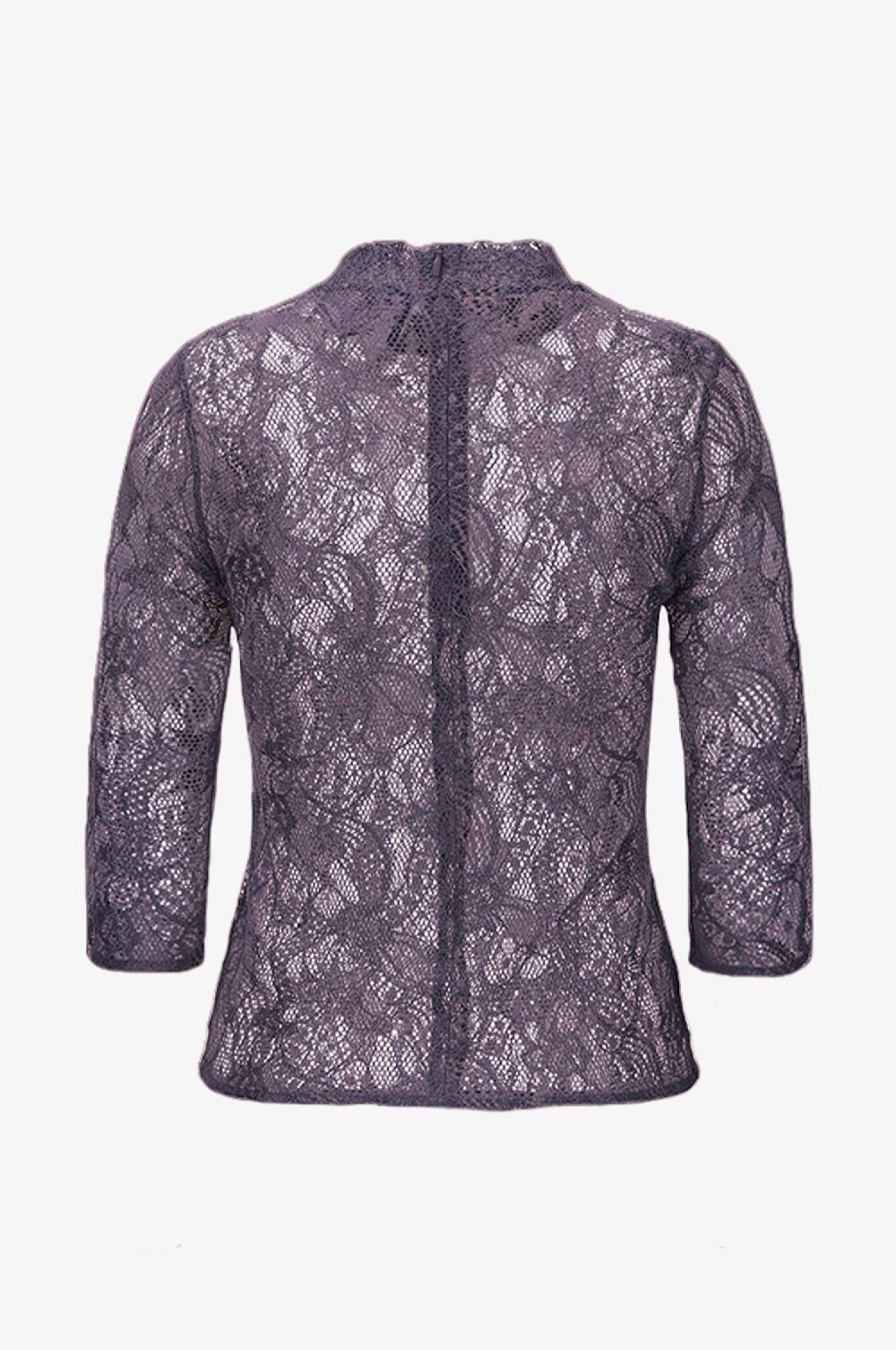 Kinga Mathe Top Lina in Aubergine Blitzangebot
