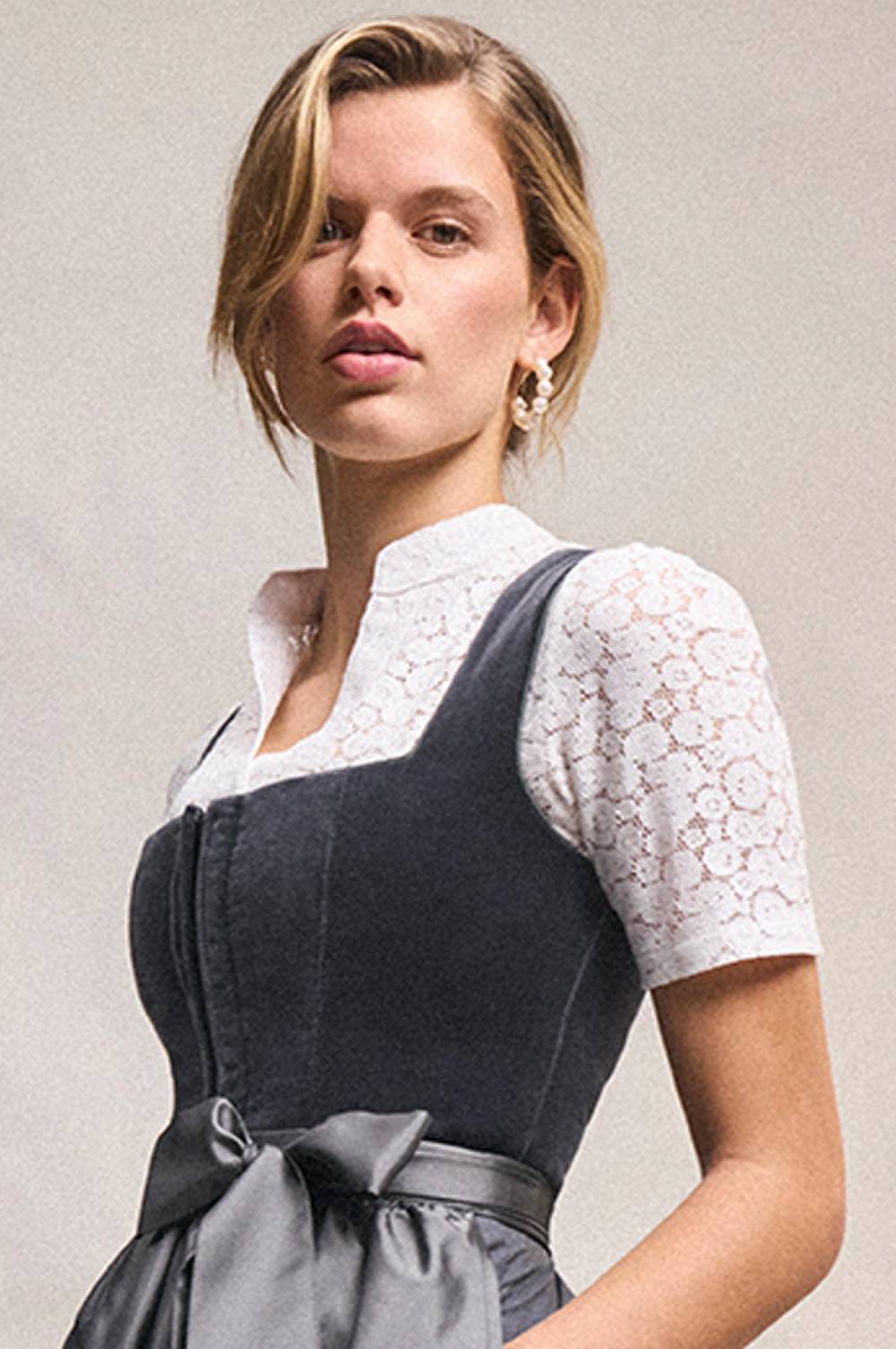 Kinga Mathe Dirndlbluse Suri in Ivory Tägliche Deals